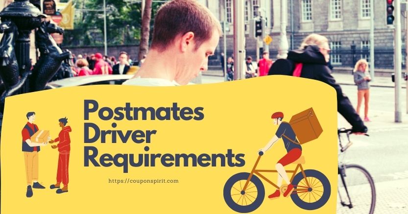 Postmates Driver requirements 833 by 437 pixels