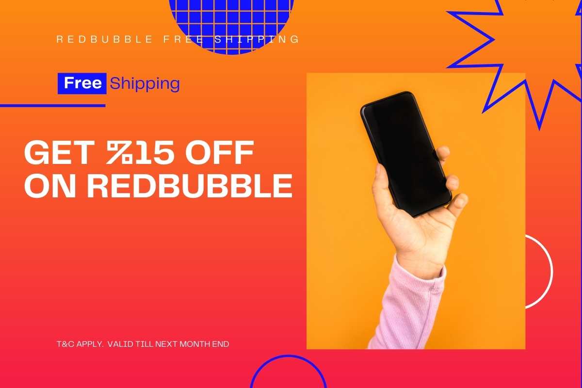 Redbubble Free Shipping code